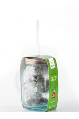 Mason Jar "Thé vert glacé menthe" Mason Jar "Thé vert glacé menthe"