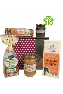 Coffret gourmand "Bio et Bon" Coffret gourmand "Bio et Bon"