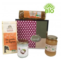 Panier gourmand "Bien être bio" 