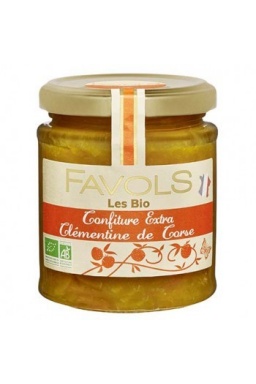 Confiture extra Clémentine de Corse Bio 220g 