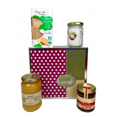 Panier gourmand "Douceurs Bio" 