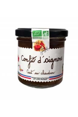 Confit d'oignons Bio 150g