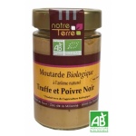 Moutarde saveur truffe bio 180g 