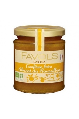 Confiture Extra Abricot du Roussillon Bio 220g