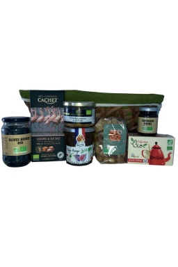 Coffret gourmand "Délices Bio" 