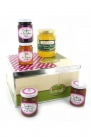 Panier gourmand miel et confiture