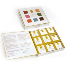 Coffret sélection 9 thés soit 54 sachets en mousseline