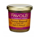 Compote Pomme Caramel au beurre salé 125g