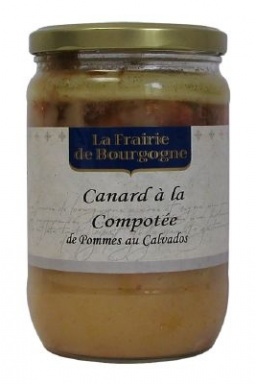Canard à la compotée de pommes du Calvados 600g