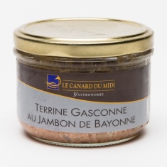 Terrine gasconne au jambon de Bayonne 180g